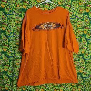 Harley-Davidson Orange t-shirt  3XL  Vehicle Operations York PA